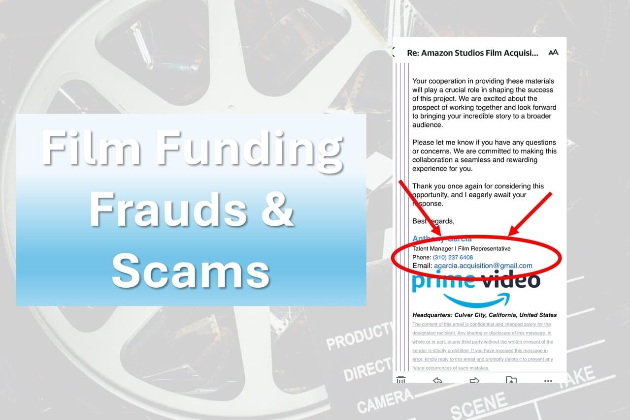 Film Finance Frauds & Scams Film Finance Frauds & Scams